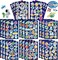 24 Sheets Space Themed Sticker Set - 8 Planets, Astronauts, Spaceships, and Rockets Explore Space Stickers for Kids Outer Space Themed Party Favors